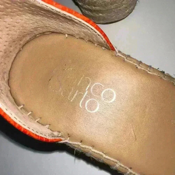 Franco Sarto Orange Sandals Size 8 for Women - Picture 8 of 16